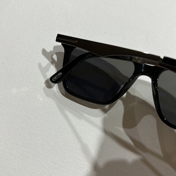 Tom Ford Polarized Anti Reflective Square Garrett 54mm Sunglasses NEW - Picture 10 of 14